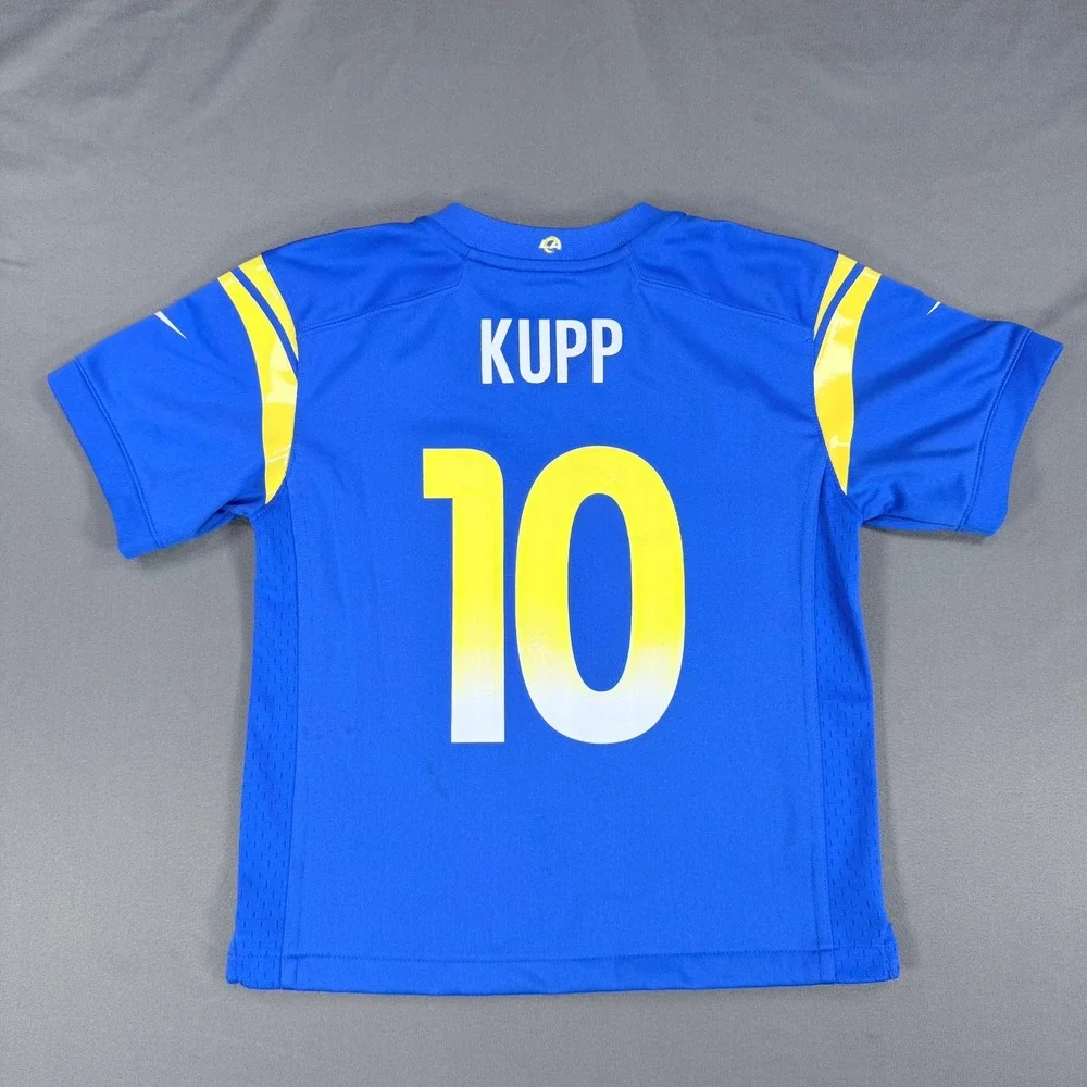 Nike Cooper Kupp LA Rams Youth M Blue 10 Jersey NFL Football Fan Game Day Wear